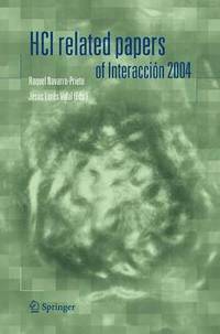 bokomslag HCI related papers of Interacción 2004