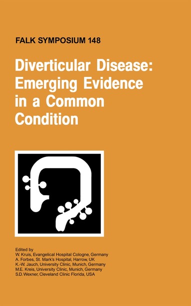 W. Kruis, A. Forbes, K.-W. Jauch, M.E. Kreis, S.D. Wexner - Diverticular Disease: Emerging Evidence in a Common Condition, Inbunden