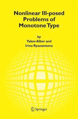 bokomslag Nonlinear Ill-posed Problems of Monotone Type