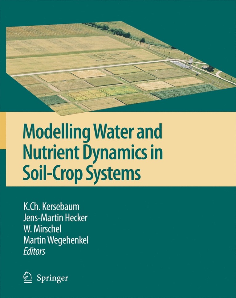 Modelling water and nutrient dynamics in soil-crop systems 1