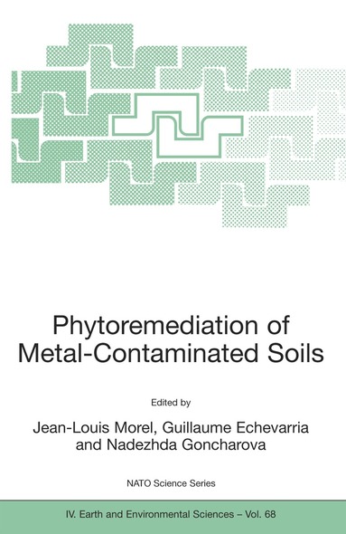 Jean-Louis Morel, Guillaume Echevarria, Nadezhda Goncharova - Phytoremediation of Metal-Contaminated Soils, Häftad