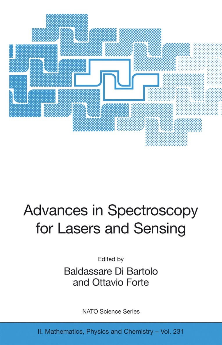 Advances in Spectroscopy for Lasers and Sensing 1