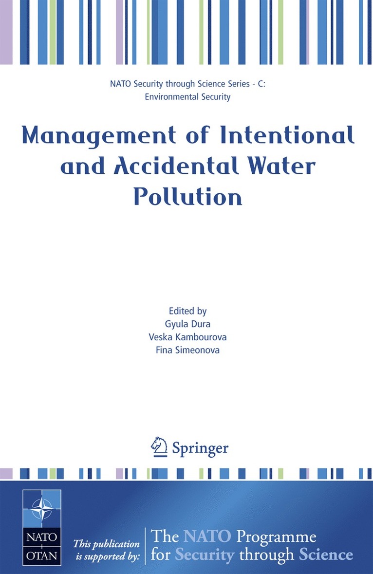 Gyula Dura, Veska Kambourova, Fina Simeonova - Management of Intentional and Accidental Water Pollution, Inbunden