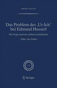 bokomslag Das Problem des ,Ur-Ich' bei Edmund Husserl