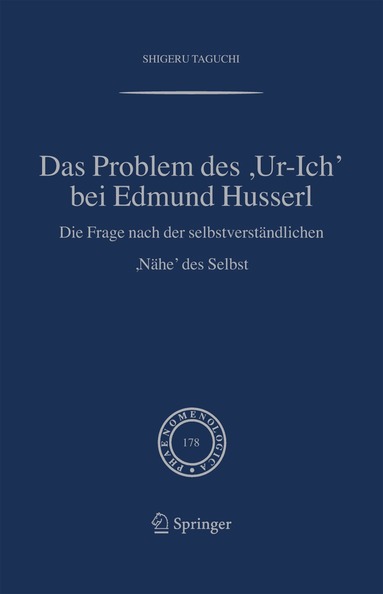 Shigeru Taguchi - Das Problem des ,Ur-Ich' bei Edmund Husserl, Häftad
