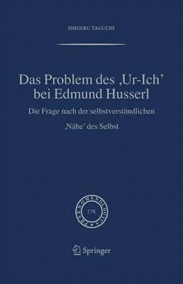 bokomslag Das Problem des ,Ur-Ich' bei Edmund Husserl