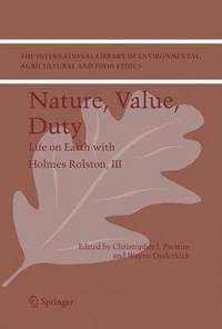bokomslag Nature, Value, Duty