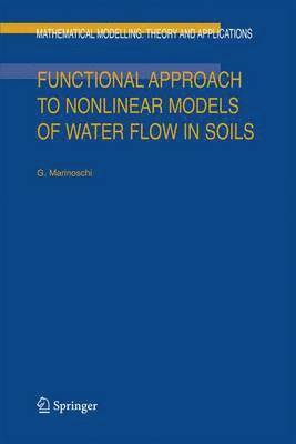 bokomslag Functional Approach to Nonlinear Models of Water Flow in Soils