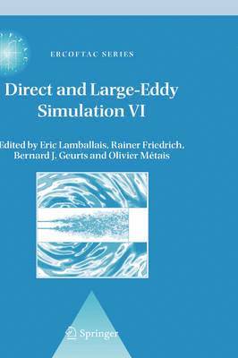Direct and Large-Eddy Simulation VI 1