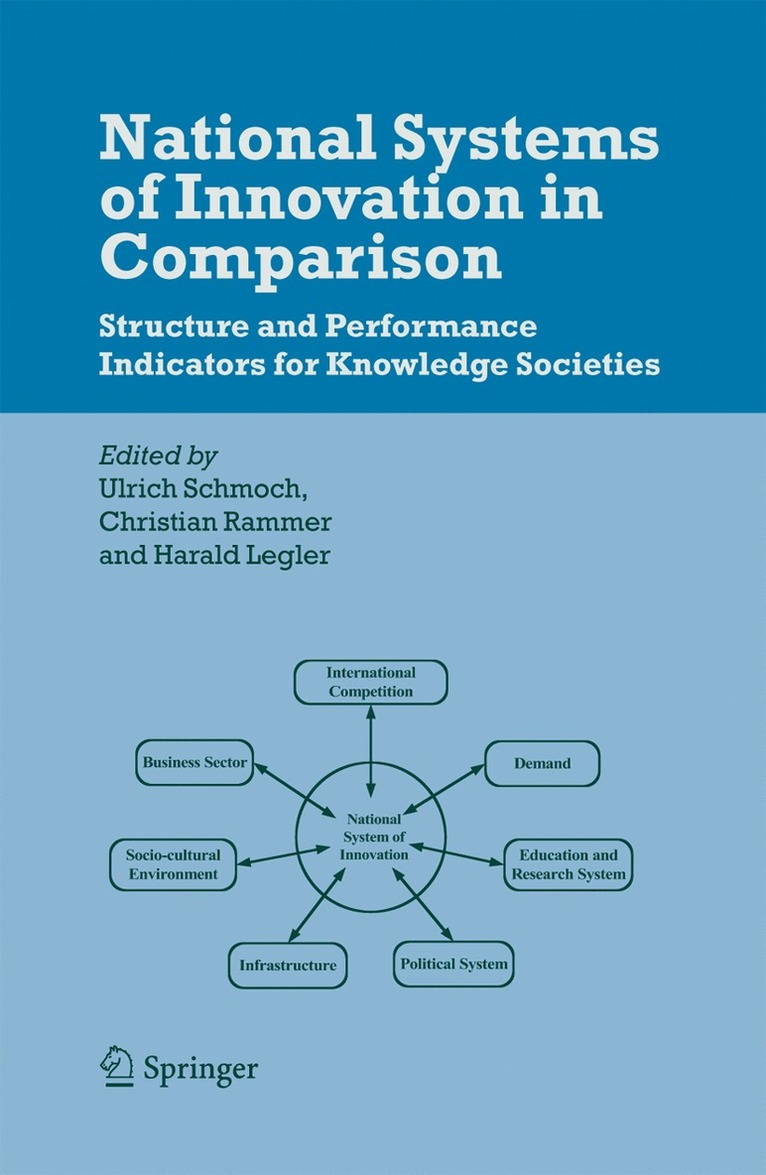 Ulrich Schmoch, Christian Rammer, Harald Legler - National Systems of Innovation in Comparison, Inbunden