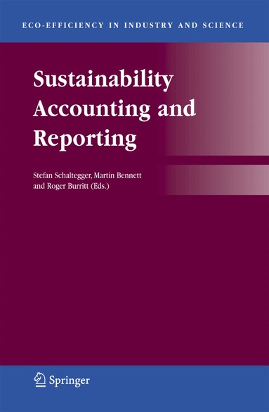 Stefan Schaltegger, Martin Bennett, Roger Burritt - Sustainability Accounting and Reporting, Häftad