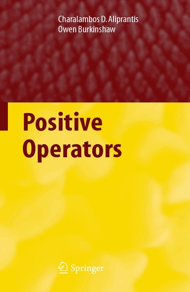 Charalambos D. Aliprantis, Owen Burkinshaw - Positive Operators, Inbunden