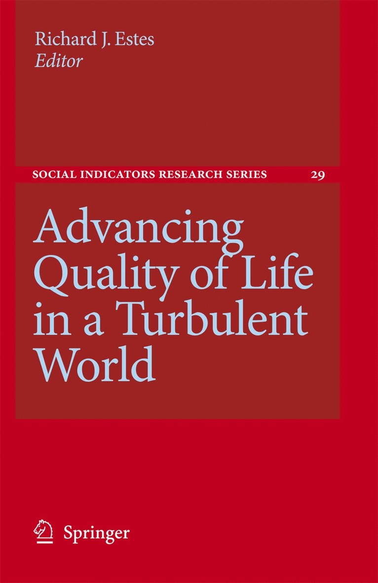 Advancing Quality of Life in a Turbulent World 1