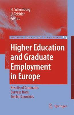 bokomslag Higher Education and Graduate Employment in Europe