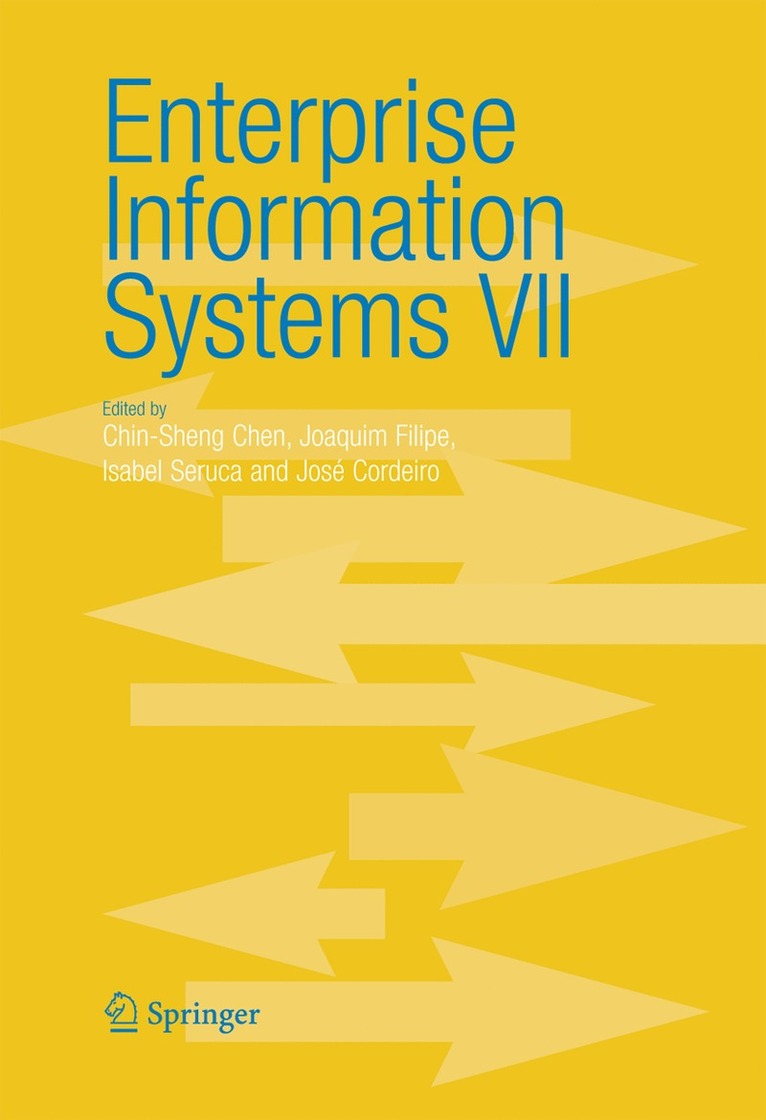 Chin-Sheng Chen, Joaquim Filipe, Isabel Seruca, José Cordeiro - Enterprise Information Systems VII, Inbunden