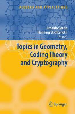 bokomslag Topics in Geometry, Coding Theory and Cryptography