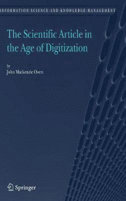 The Scientific Article in the Age of Digitization 1