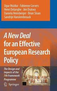 bokomslag A New Deal for an Effective European Research Policy
