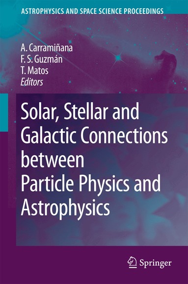 Alberto Carramiñana, Francisco Siddharta Guzmán Murillo, Tonatiuh Matos - Solar, Stellar and Galactic Connections between Particle Physics and Astrophysics, Inbunden