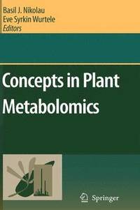 bokomslag Concepts in Plant Metabolomics