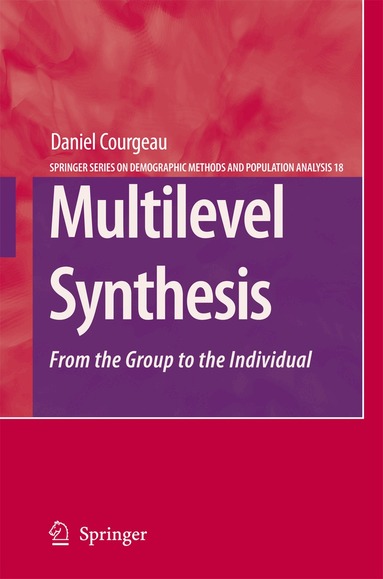 Daniel Courgeau - Multilevel Synthesis, Inbunden