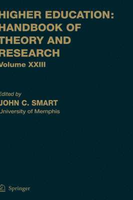 John C. Smart, John C Smart - Higher Education: Handbook of Theory and Research, Inbunden