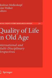 bokomslag Quality of Life in Old Age