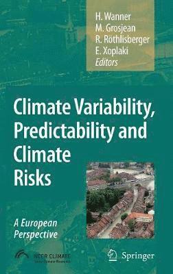 bokomslag Climate Variability, Predictability and Climate Risks