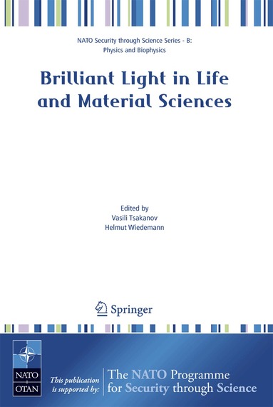 Vasili Tsakanov, Helmut Wiedemann - Brilliant Light in Life and Material Sciences, Inbunden