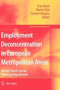 bokomslag Employment Deconcentration in European Metropolitan Areas