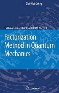 bokomslag Factorization Method in Quantum Mechanics