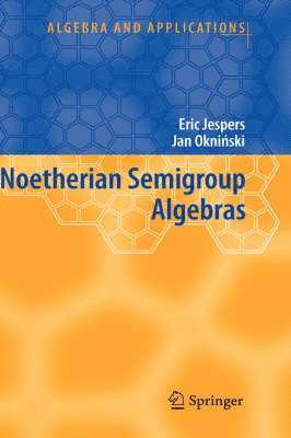 Eric Jespers, Jan Okninski - Noetherian Semigroup Algebras, Inbunden
