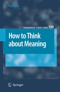 bokomslag How to Think about Meaning