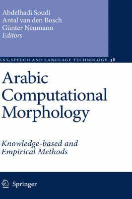 bokomslag Arabic Computational Morphology