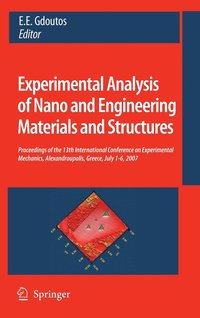 bokomslag Experimental Analysis of Nano and Engineering Materials and Structures