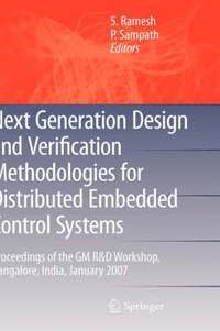 bokomslag Next Generation Design and Verification Methodologies for Distributed Embedded Control Systems