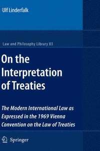 bokomslag On the Interpretation of Treaties