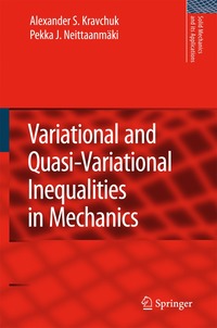 bokomslag Variational and Quasi-Variational Inequalities in Mechanics