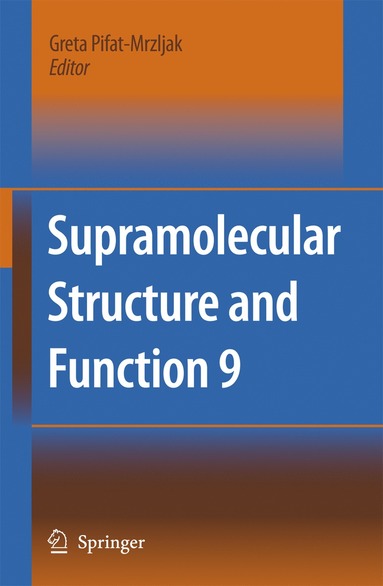 bokomslag Supramolecular Structure and Function 9