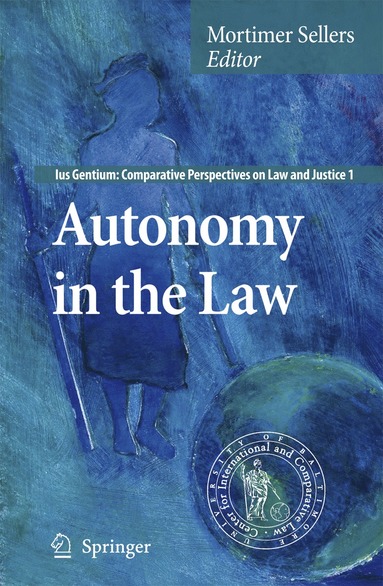 bokomslag Autonomy in the Law