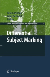 bokomslag Differential Subject Marking