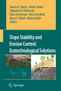 bokomslag Slope Stability and Erosion Control: Ecotechnological Solutions