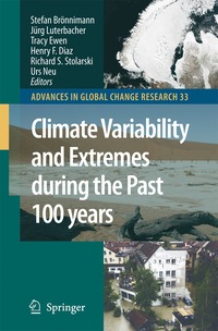 bokomslag Climate Variability and Extremes during the Past 100 years