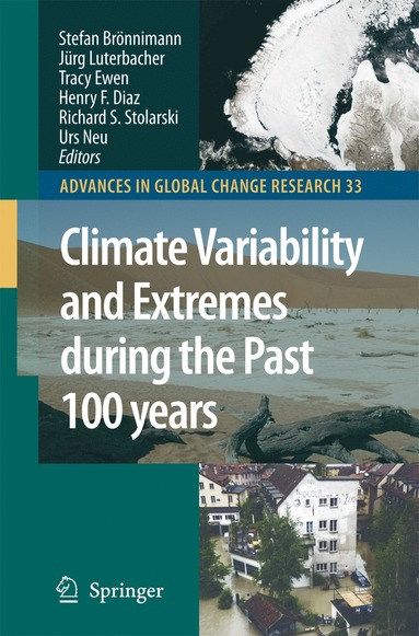 bokomslag Climate Variability and Extremes during the Past 100 years