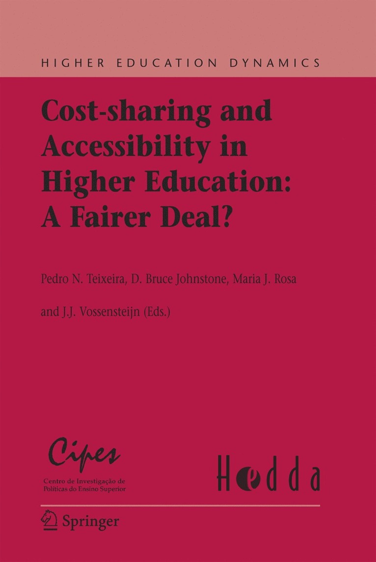 Cost-sharing and Accessibility in Higher Education: A Fairer Deal? 1