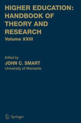 John C. Smart, John C Smart - Higher Education: Handbook of Theory and Research, Inbunden