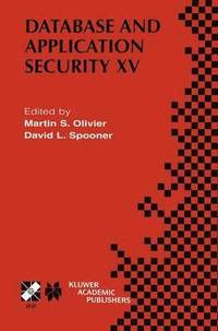 bokomslag Database and Application Security XV