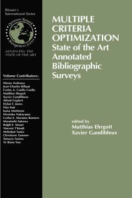 bokomslag Multiple Criteria Optimization