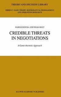bokomslag Credible Threats in Negotiations