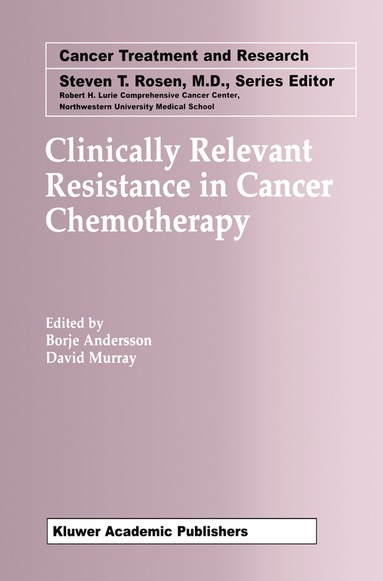 bokomslag Clinically Relevant Resistance in Cancer Chemotherapy